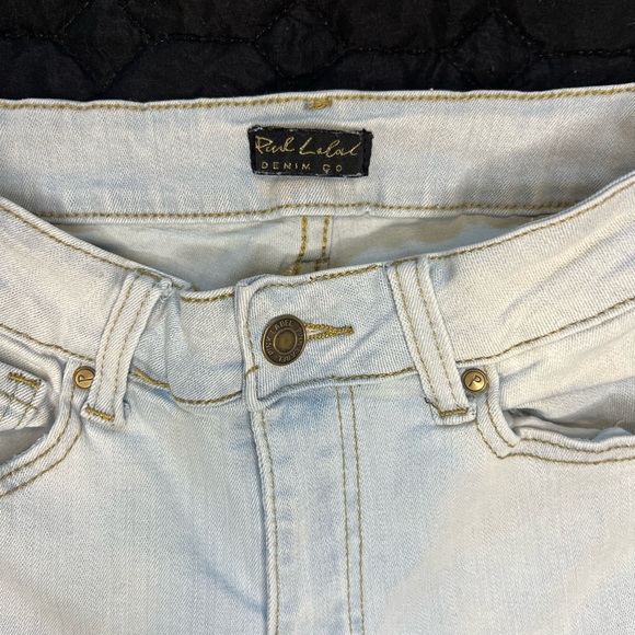 Women's Light Blue Flared Jeans - Picture 5 of 8